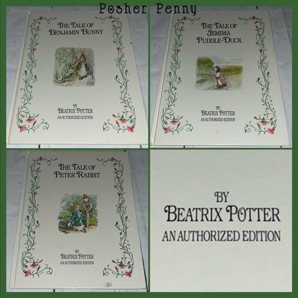 Beatrix Potter 3 Book Bundle